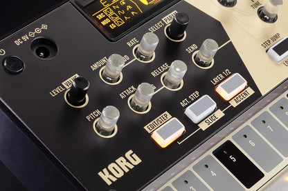 Korg VOLCADRUM Drum Machine Digital Percussion Synth Blue