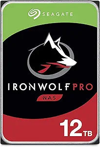 Seagate ST12000NEZ008 12TB IronWolf Pro NAS HDD