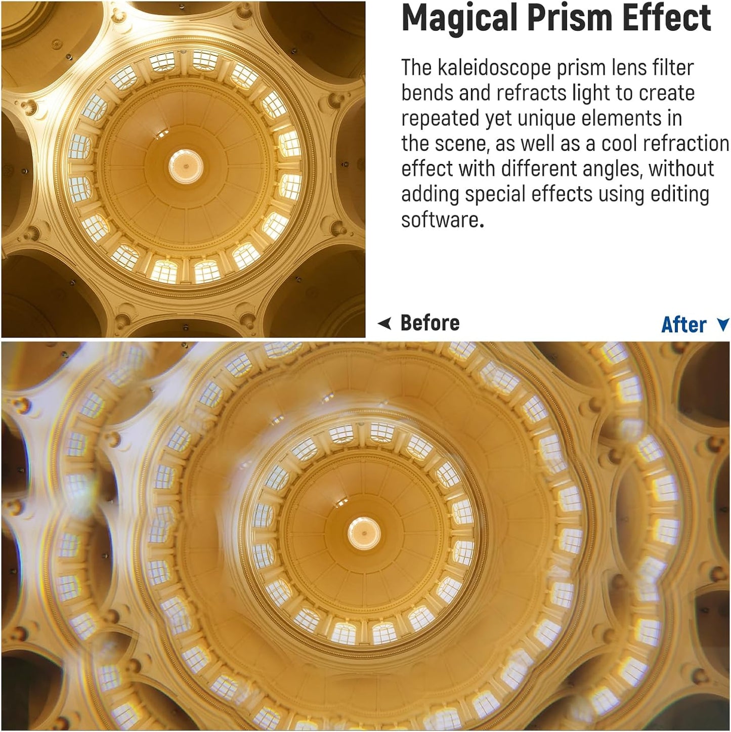 Neewer NW SERIES A 72mm Prism Lens Filter