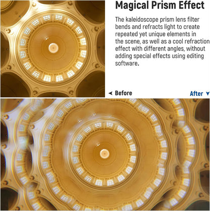 Neewer NW SERIES A 82mm Kaleidoscope Prism Filter