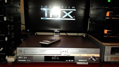Panasonic DMR-ES40VS VHS DVD Recorder Combo