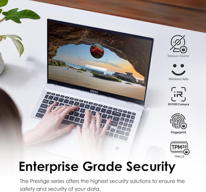 MSI PREA16A3H016 Prestige A16 AI+ 16" Laptop Ryzen AI 9-365