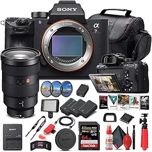 Sony ILCE7RM3/B Alpha a7R III 24-70mm Lens Bundle Renewed