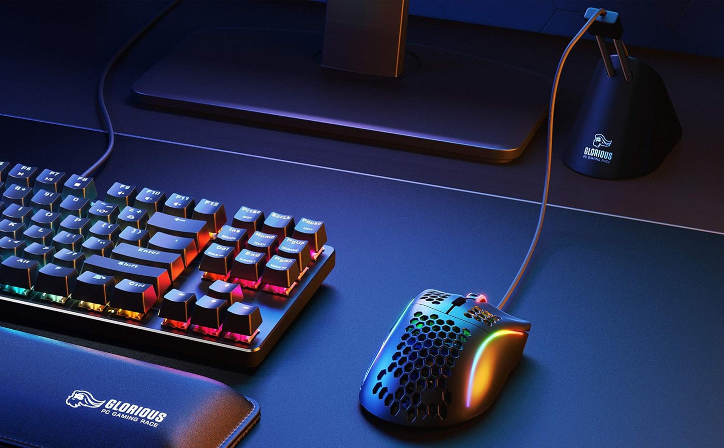 Glorious G-MB-BLACK Mouse Bungee - Cable Management for Gaming - Black