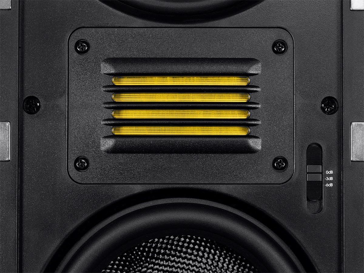 Monoprice 115700 6.5" Carbon Fiber In-Wall Speaker