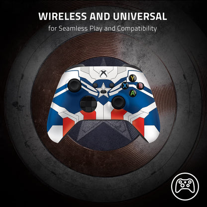 Razer ELMVXBWCR-0UCPO Captain America Xbox Wireless Controller
