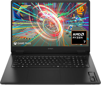 HP 17-db0010nr OMEN 17.3 Ryzen RTX 4050 Gaming Laptop