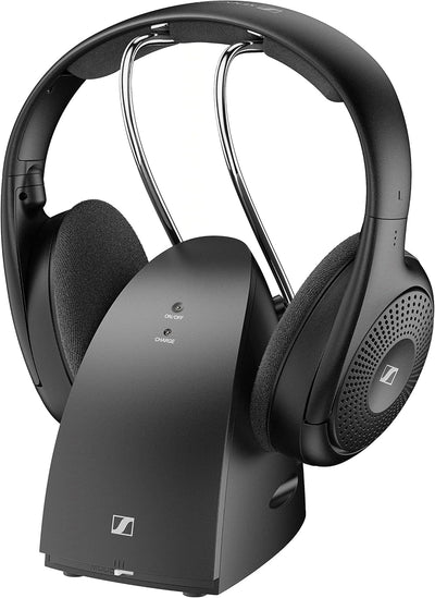 Sennheiser RS 120-W Wireless TV Headphones - Black Renewed
