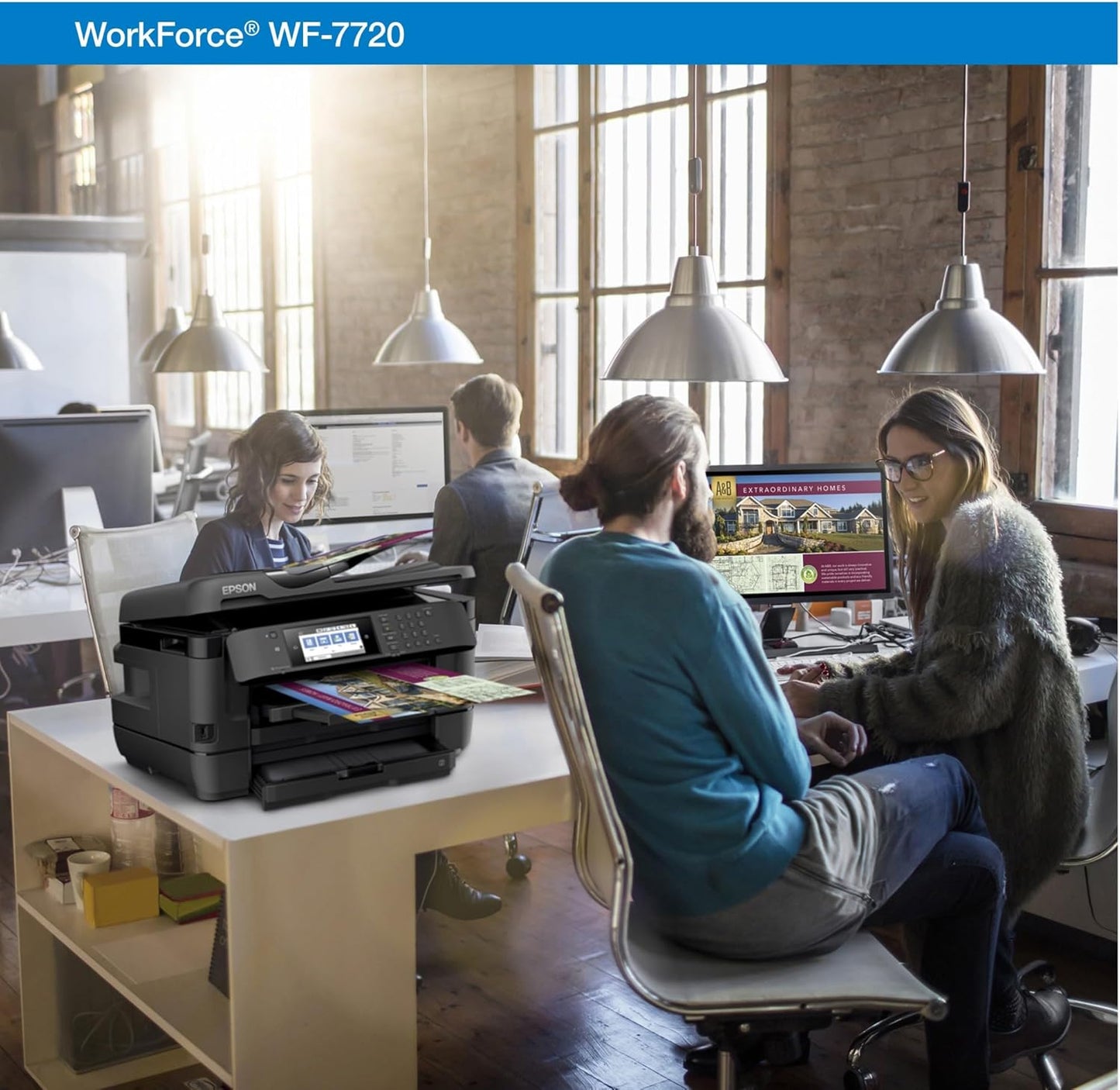 Epson WF-7720 Wide-format Wireless Color Inkjet Printer