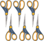 Westcott ‎17597 Non-Stick Titanium Scissors 8-Inch 6-Pack