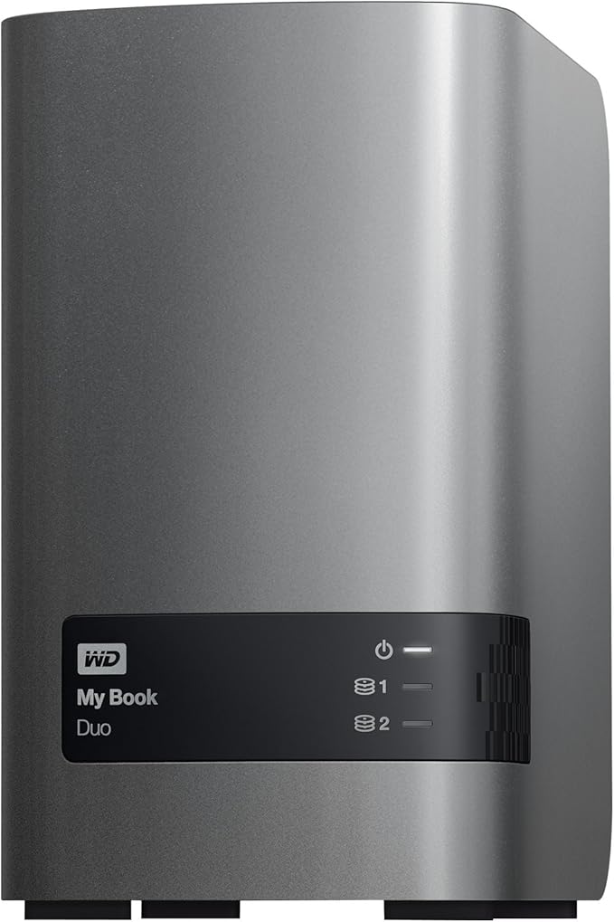 Western Digital WDBLWE0040JCH-NESN 4TB My Book Duo RAID Drive — main product image