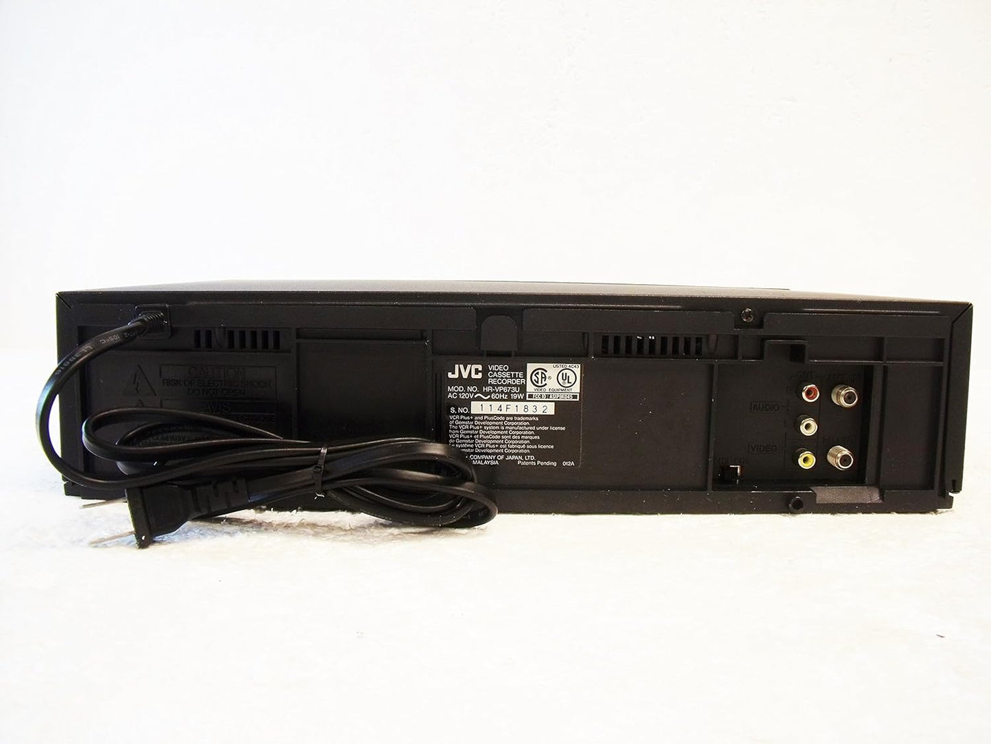 JVC HR-VP673U Stereo VCR Video Cassette Recorder