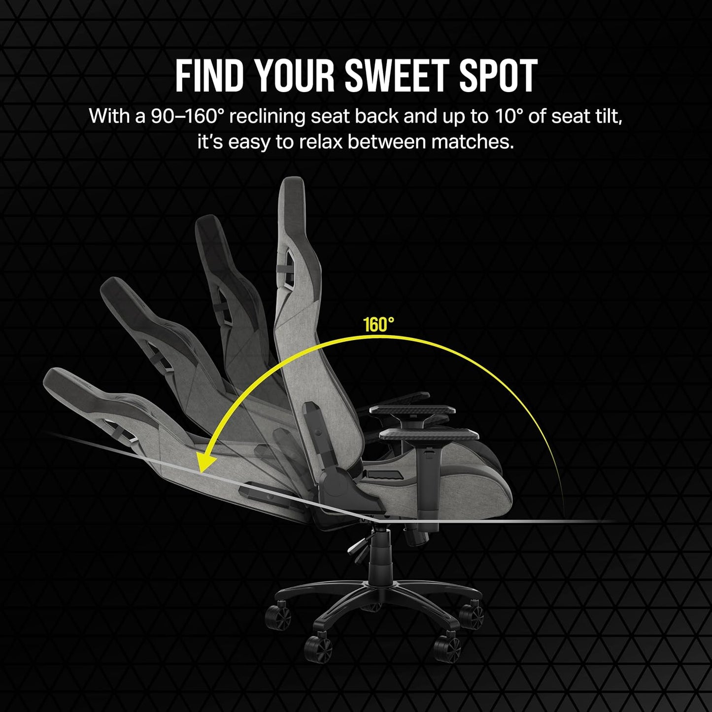 Corsair CF-9010056-WW T3 Rush (2023) Gaming Chair