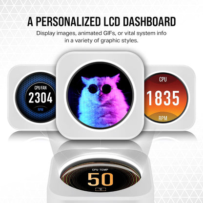 Corsair CW-9060077-WW iCUE H150i Elite LCD XT CPU Cooler