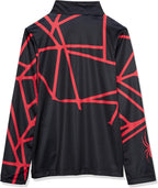 Spyder 38C123300 Boys' Radial 1/2 Zip T-Neck