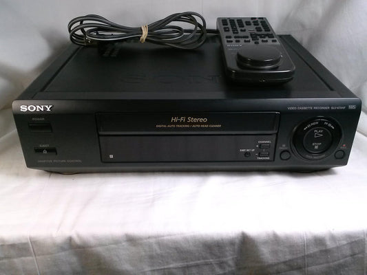 Sony Slv-675hf Video Cassette Recorder VCR Player