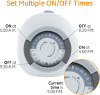 GE 15153 Heavy Duty Plug-in Timer - Grounded Outlet