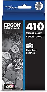 Epson T410120-S 410 Claria Photo Black Ink Cartridge
