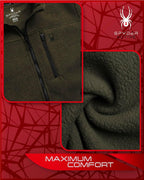 Spyder Sherpa Fleece Jacket Mens ThermoWeb Insulated