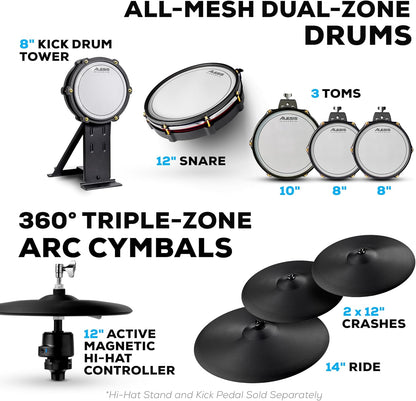 Alesis Strata Core Electric Drum Set Touchscreen Samples