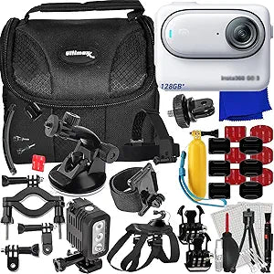 Insta360 IN360GO3128GDB9 GO 3 Action Camera 128GB Ultimaxx Bundle