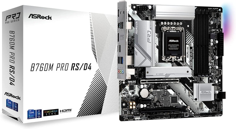 ASRock B760M PRO RS/D4 Intel Motherboard — main product image