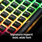 HyperX HKCPXP Pudding Keycaps - Double Shot PBT, Black