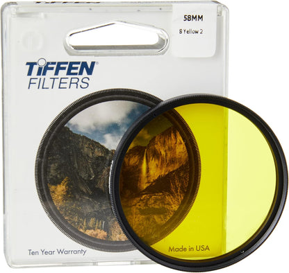 Tiffen 588Y2 58mm Yellow Filter for B&W Photography