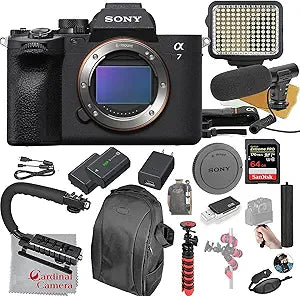 Sony ILCE-7M4/B Alpha a7 IV Mirrorless Video Bundle
