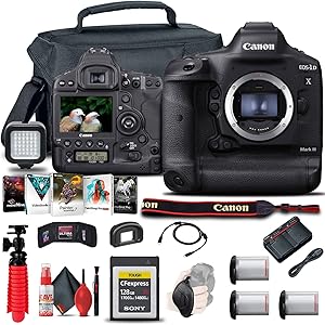 Canon 3829C002 EOS-1D X Mark III DSLR Body Bundle