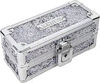 Vaultz VZ03894 Locking Sunglass Case Silver Glitter