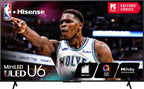 Hisense 65U6N 65-Inch ULED 4K Smart TV: Mini-LED, QLED, Google TV