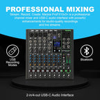 Mackie ProFX12v3+ 12-Channel Effects Mixer Bundle