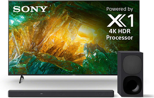 Sony X800H 85" 4K TV & HT-G700 3.1CH Soundbar Bundle