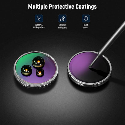 Neewer 10104591 ND Filter Set for Insta360 GO 3S