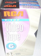 RCA Blank VHS Tapes T-120/T-160 12-Pack