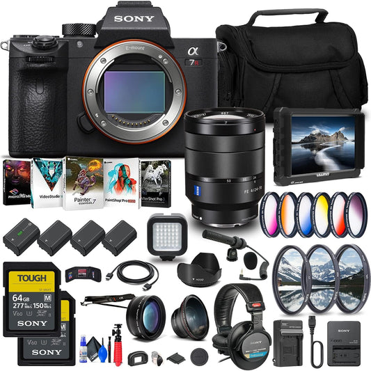 Sony ILCE7RM4A/B Alpha a7R IVA Camera 24-70mm Lens Bundle Renewed