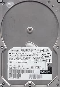 Hitachi HDS724040KLSA80 400GB SATA 3.5 Hard Drive — main product image