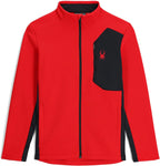 Spyder 38A485324 Men's Bandit Zip Fleece Ski Jacket