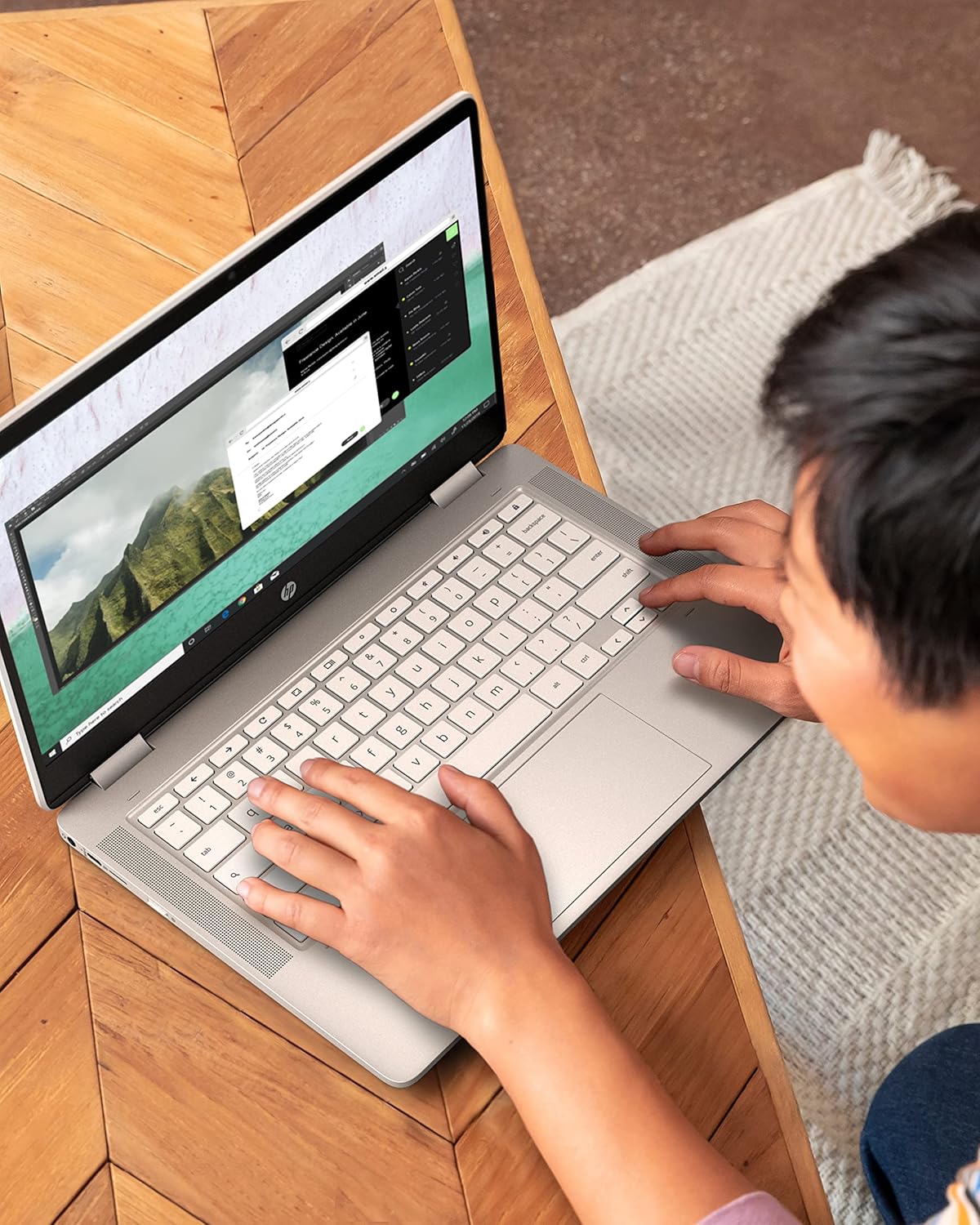 HP 14a-ca0050nr Chromebook x360 14" HD Touch Laptop