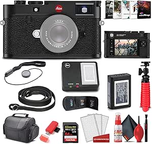 Leica 20002 M10-R Digital Rangefinder Camera Bundle - Black