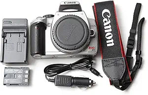 Canon 0206B001 Rebel XT DSLR Camera Silver