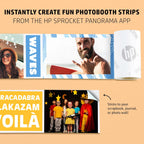 HP AMZHPPANK5P Sprocket Panorama Portable Color Printer (Rose)