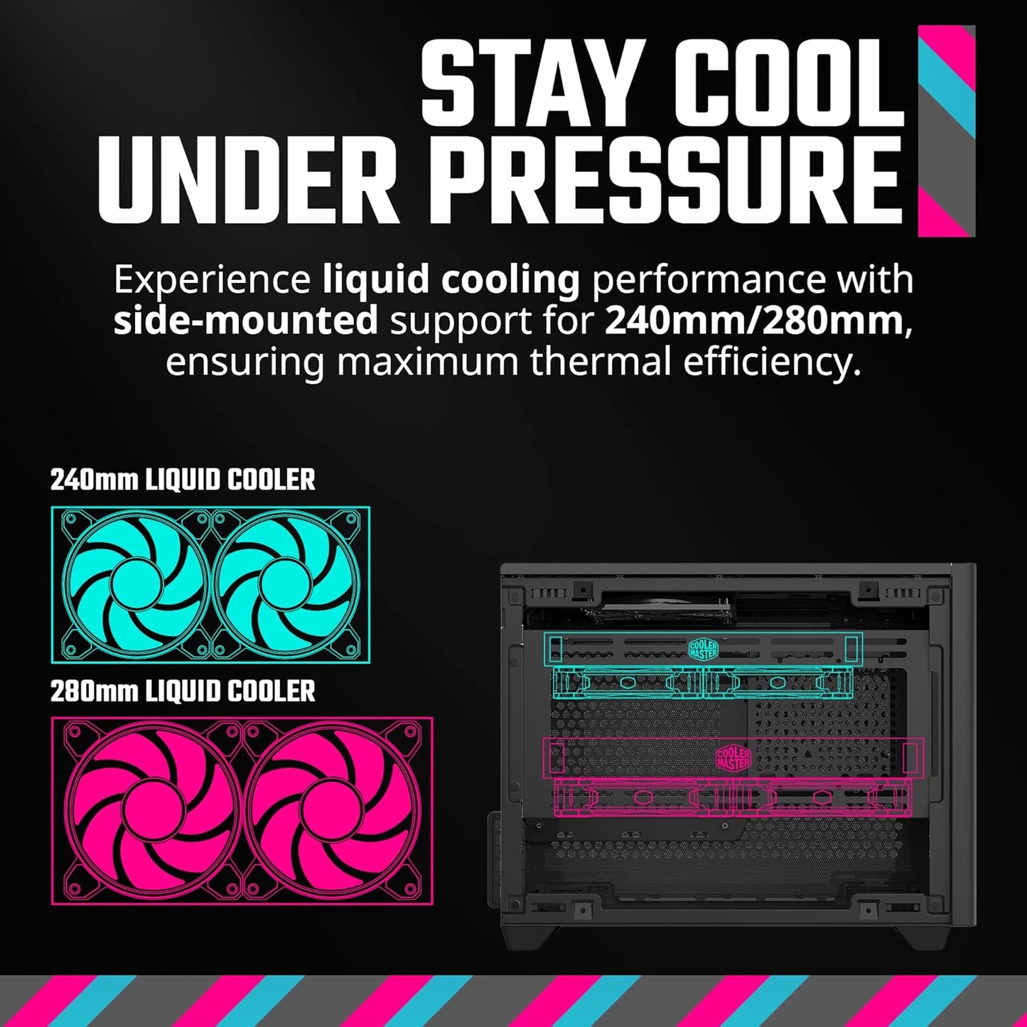 Cooler Master NR200 MCB-NR200-KNNN-S00 Mini-ITX PC Case