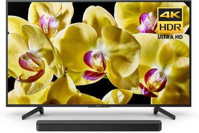 Sony XBR 65X800G 65" 4K Android TV with Sound Bar