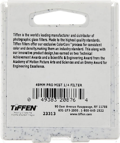 Tiffen 49PM14 49mm Pro-Mist 1/4 Diffusion Filter