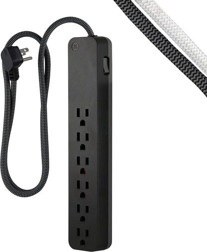GE 62692 6-Outlet Surge Protector Power Strip