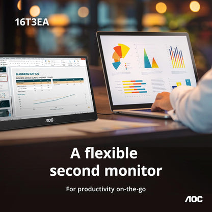 AOC 16T3EA 16" USB-C Portable IPS Monitor
