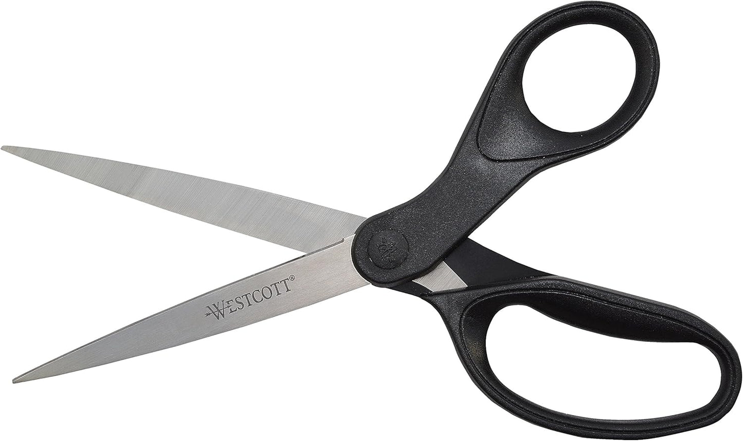Westcott 16451 KleenEarth 8-Inch Recycled Office Scissors