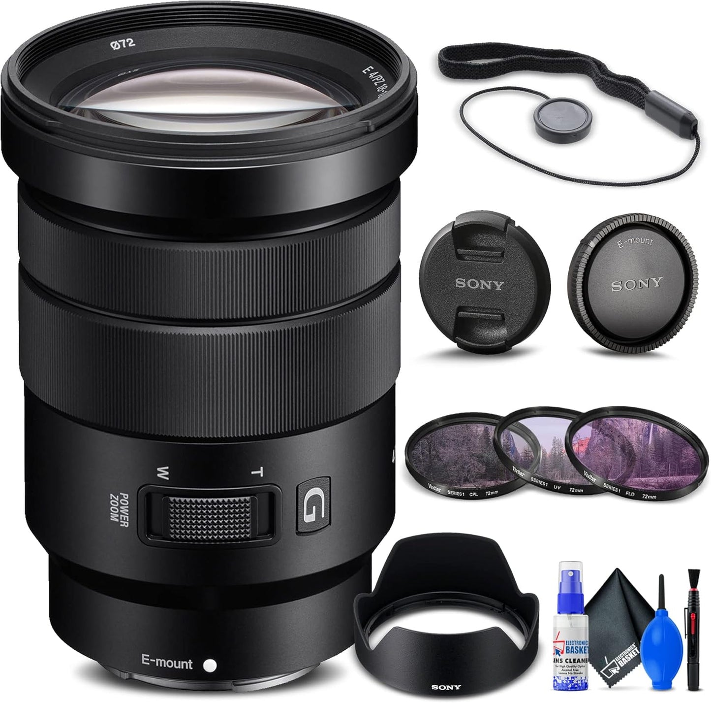 Sony E PZ 18-105mm f/4 OSS Renewed Lens